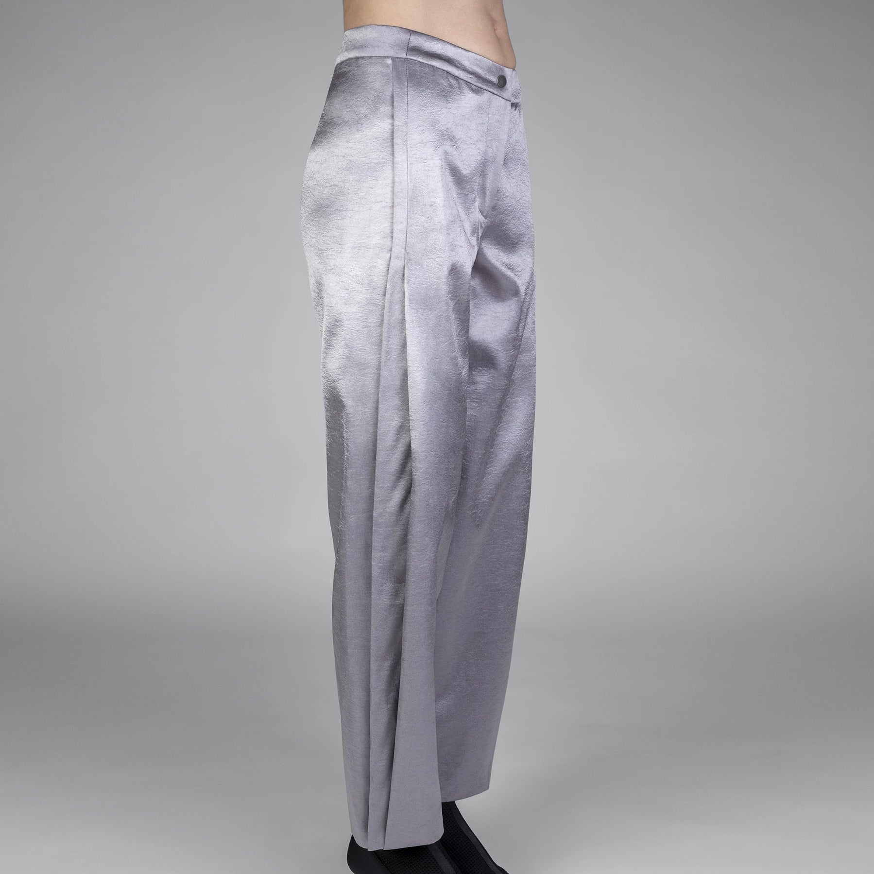 PLEAT FLY TROUSERS